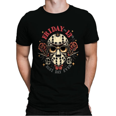 Best Day Ever - Mens Premium T-Shirts RIPT Apparel Small / Black