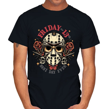 Best Day Ever - Mens T-Shirts RIPT Apparel Small / Black
