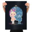 Best Roomie Ever - Prints Posters RIPT Apparel 18x24 / Black