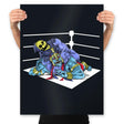 Best Villains Championship - Prints Posters RIPT Apparel 18x24 / Black