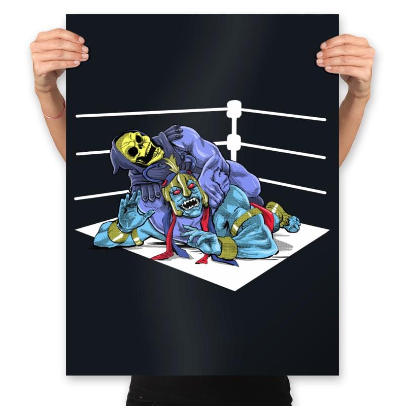 Best Villains Championship - Prints Posters RIPT Apparel 18x24 / Black