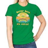 Better Days are Coming - Womens T-Shirts RIPT Apparel Small / Irish Green