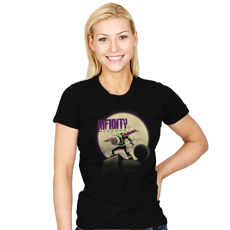 Beyond Infinity  - Womens T-Shirts RIPT Apparel