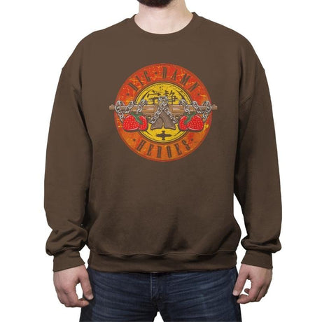 Big Damn Heroes - Crew Neck Sweatshirt Crew Neck Sweatshirt RIPT Apparel Small / Dark Chocolate