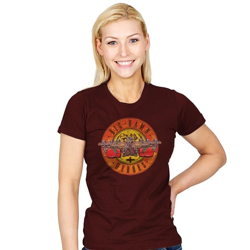 Big Damn Heroes - Womens T-Shirts RIPT Apparel