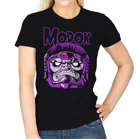 Big Head - Womens T-Shirts RIPT Apparel Small / Black