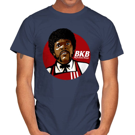 Big Kahuna Burger - Mens T-Shirts RIPT Apparel Small / Navy