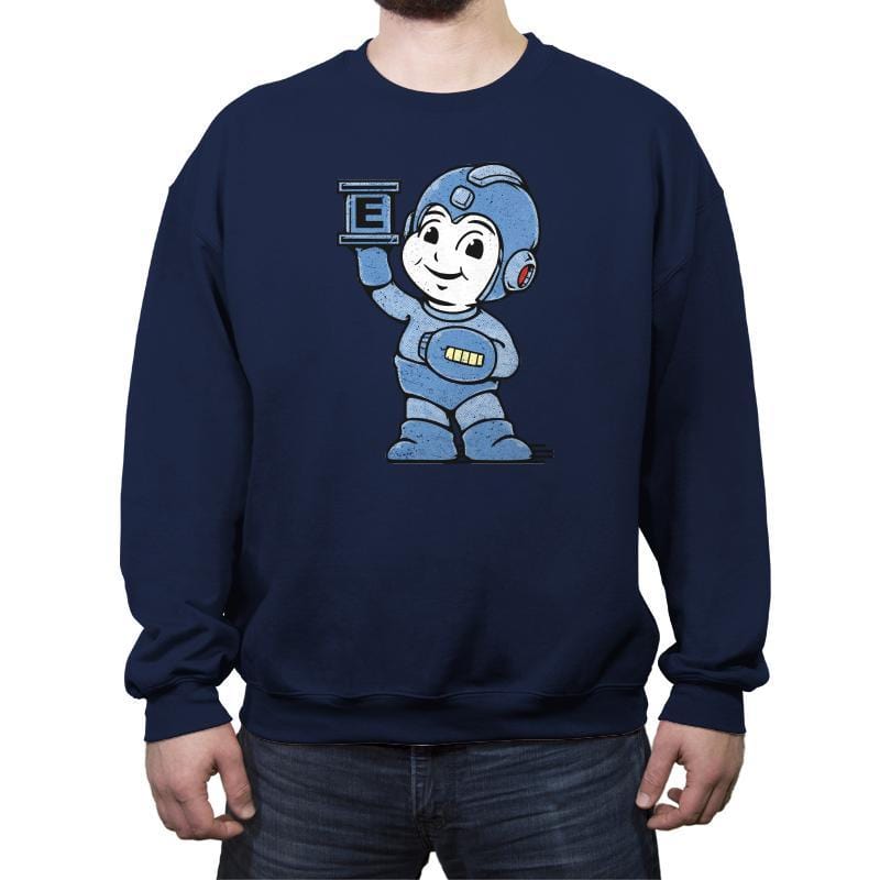 Big Mega Boy - Crew Neck Sweatshirt Crew Neck Sweatshirt RIPT Apparel