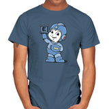Big Mega Boy - Mens T-Shirts RIPT Apparel Small / Indigo Blue