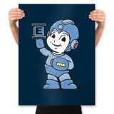 Big Mega Boy - Prints Posters RIPT Apparel 18x24 / Navy