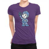 Big Mega Boy - Womens Premium T-Shirts RIPT Apparel Small / Purple Rush