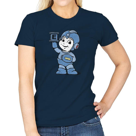 Big Mega Boy - Womens T-Shirts RIPT Apparel Small / Navy