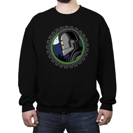 Big Metal Friend - Crew Neck Sweatshirt Crew Neck Sweatshirt RIPT Apparel Small / Black