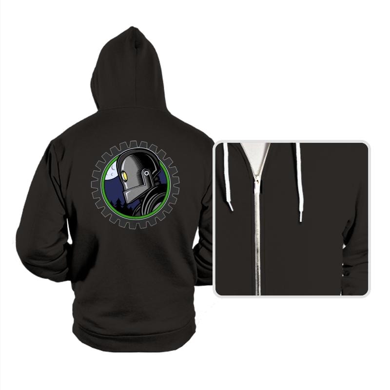 Big Metal Friend - Hoodies Hoodies RIPT Apparel Small / Black