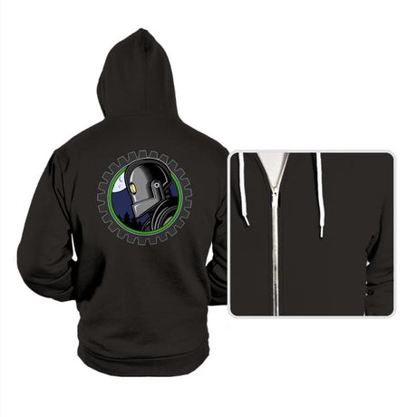 Big Metal Friend - Hoodies Hoodies RIPT Apparel Small / Black
