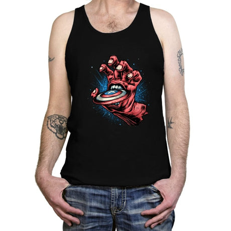 Big Red Hand - Tanktop Tanktop RIPT Apparel X-Small / Black