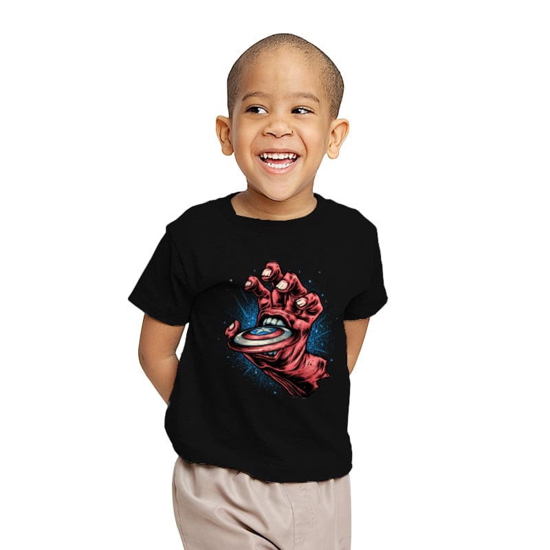 Big Red Hand - Youth T-Shirts RIPT Apparel X-small / Black
