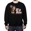 Big Ron  - Crew Neck Sweatshirt Crew Neck Sweatshirt RIPT Apparel Small / Black