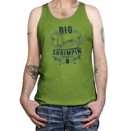 Big Shrimpin' Exclusive - Tanktop Tanktop RIPT Apparel X-Small / Leaf