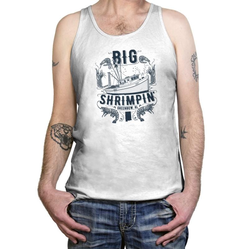 Big Shrimpin' Exclusive - Tanktop Tanktop RIPT Apparel X-Small / White