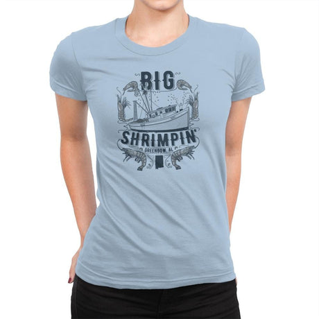 Big Shrimpin' Exclusive - Womens Premium T-Shirts RIPT Apparel Small / Cancun