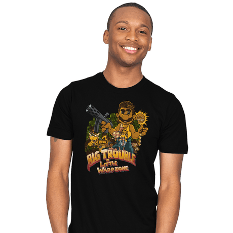 Big Trouble in Little Warpzone - Mens T-Shirts RIPT Apparel