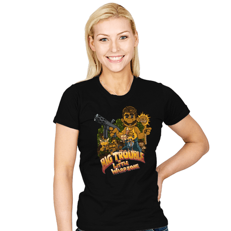Big Trouble in Little Warpzone - Womens T-Shirts RIPT Apparel