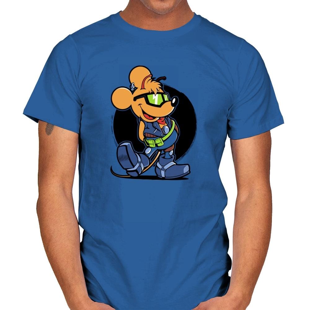 Biker Mouse - Mens T-Shirts RIPT Apparel Small / Royal