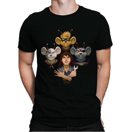 Bikers' Rhapsody - Mens Premium T-Shirts RIPT Apparel Small / Black