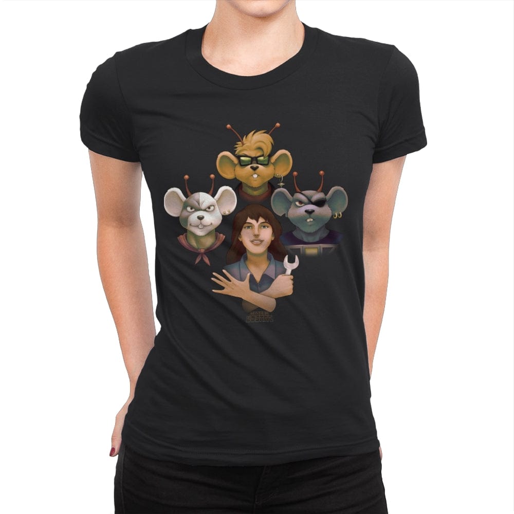 Bikers' Rhapsody - Womens Premium T-Shirts RIPT Apparel Small / Black