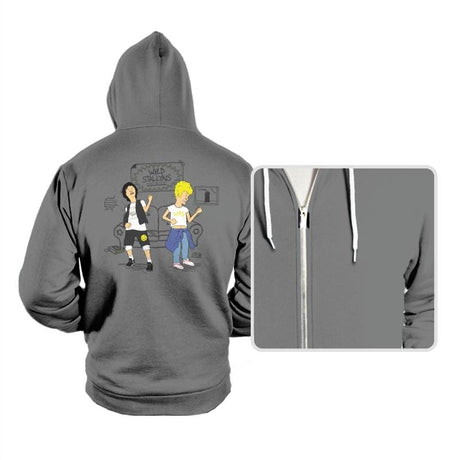 BILLvis and ButtTED - Hoodies Hoodies RIPT Apparel Small / Athletic Heather