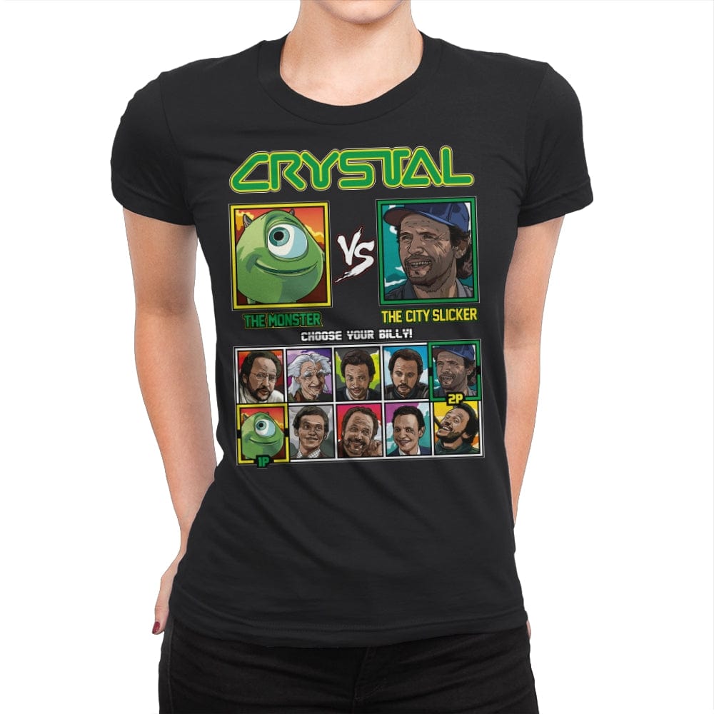 Billy Crystal Fighter - Womens Premium T-Shirts RIPT Apparel Small / Black