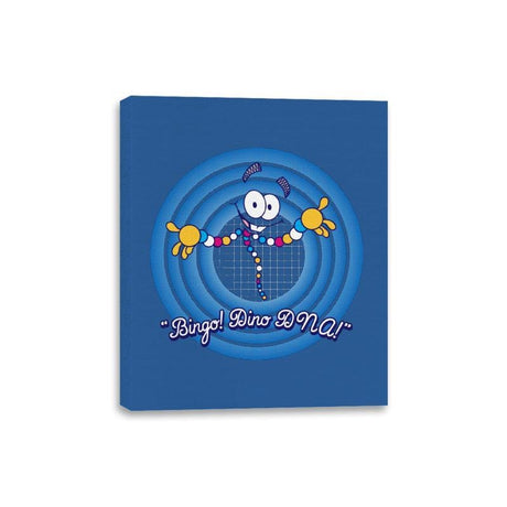 Bingo! Dino DNA! - Canvas Wraps Canvas Wraps RIPT Apparel 8x10 / Royal