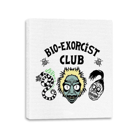 Bio-Exorcist Club - Canvas Wraps Canvas Wraps RIPT Apparel 11x14 / White