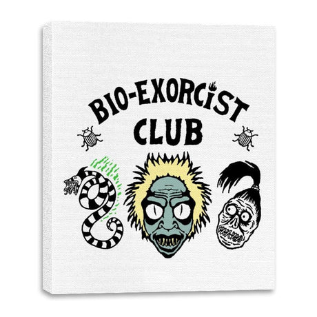 Bio-Exorcist Club - Canvas Wraps Canvas Wraps RIPT Apparel 16x20 / White