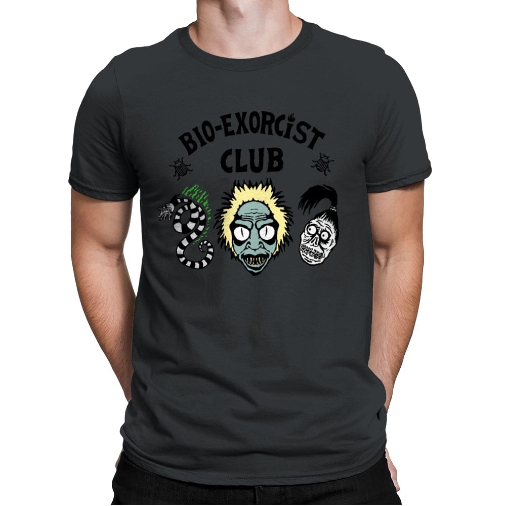 Bio-Exorcist Club - Mens Premium T-Shirts RIPT Apparel Small / Heavy Metal