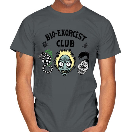 Bio-Exorcist Club - Mens T-Shirts RIPT Apparel Small / Charcoal