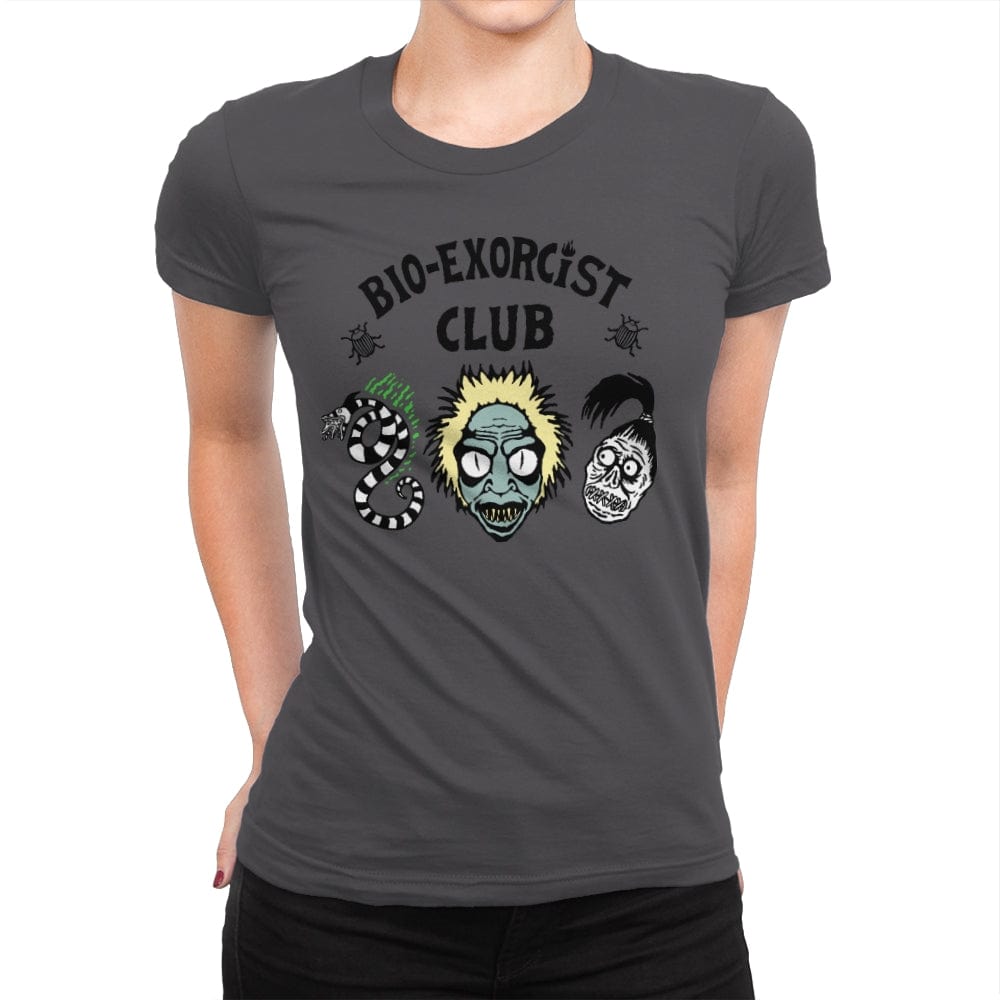 Bio-Exorcist Club - Womens Premium T-Shirts RIPT Apparel Small / Heavy Metal