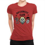 Bio-Exorcist Club - Womens Premium T-Shirts RIPT Apparel Small / Red