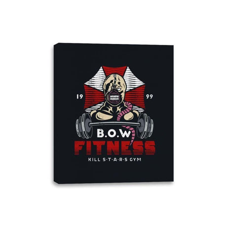 Bio Organic Weapon Fitness - Canvas Wraps Canvas Wraps RIPT Apparel 8x10 / Black