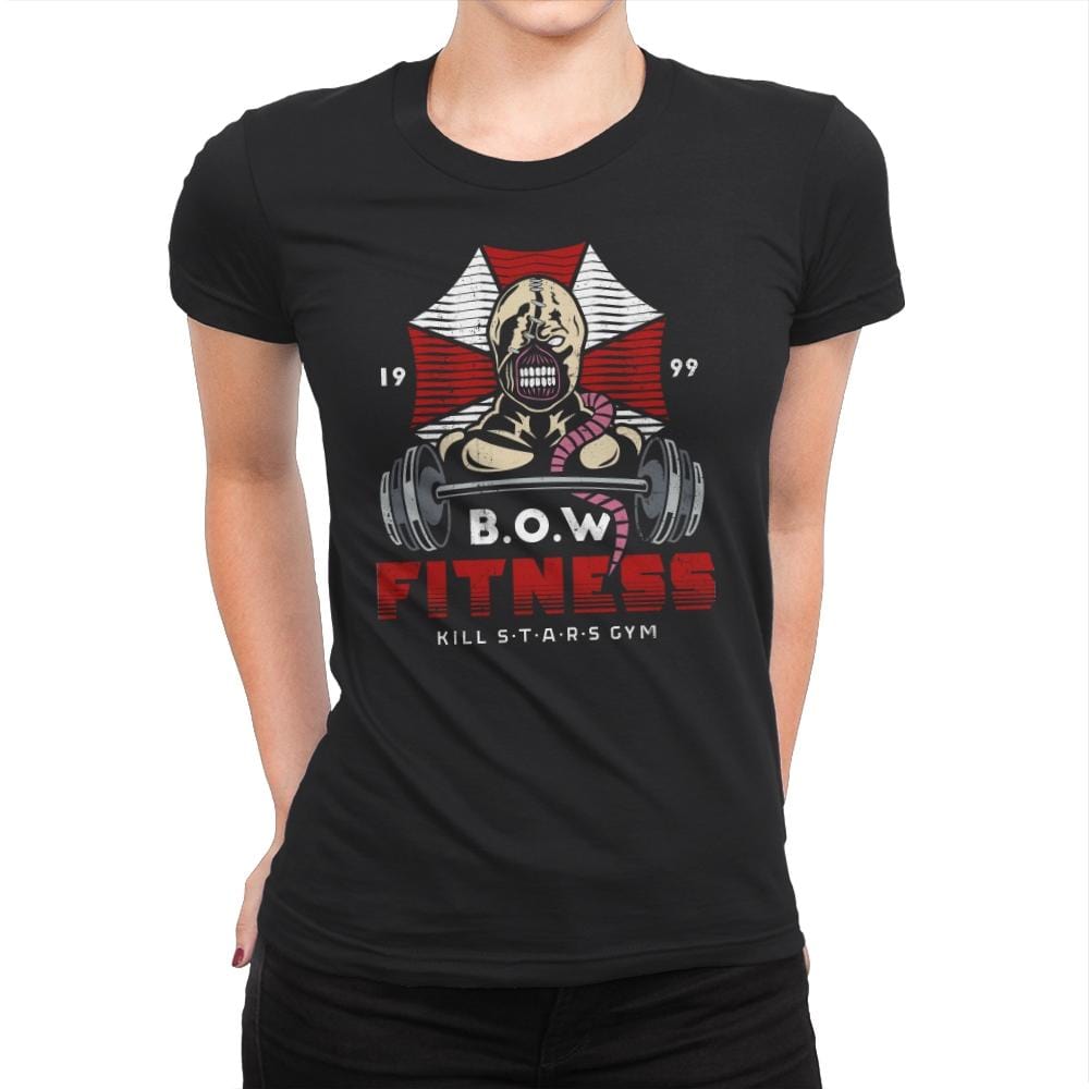 Bio Organic Weapon Fitness - Womens Premium T-Shirts RIPT Apparel Small / Black