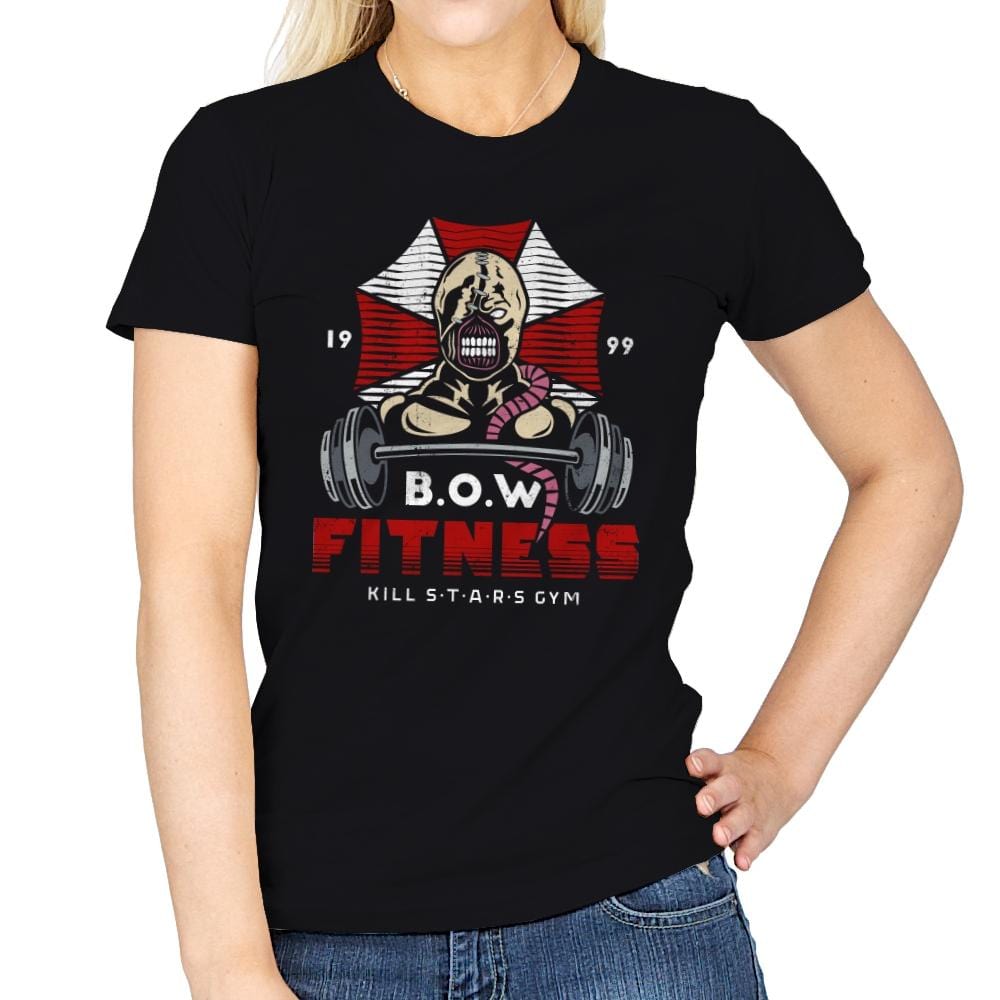 Bio Organic Weapon Fitness - Womens T-Shirts RIPT Apparel Small / Black