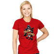Bite and Fight - Womens T-Shirts RIPT Apparel
