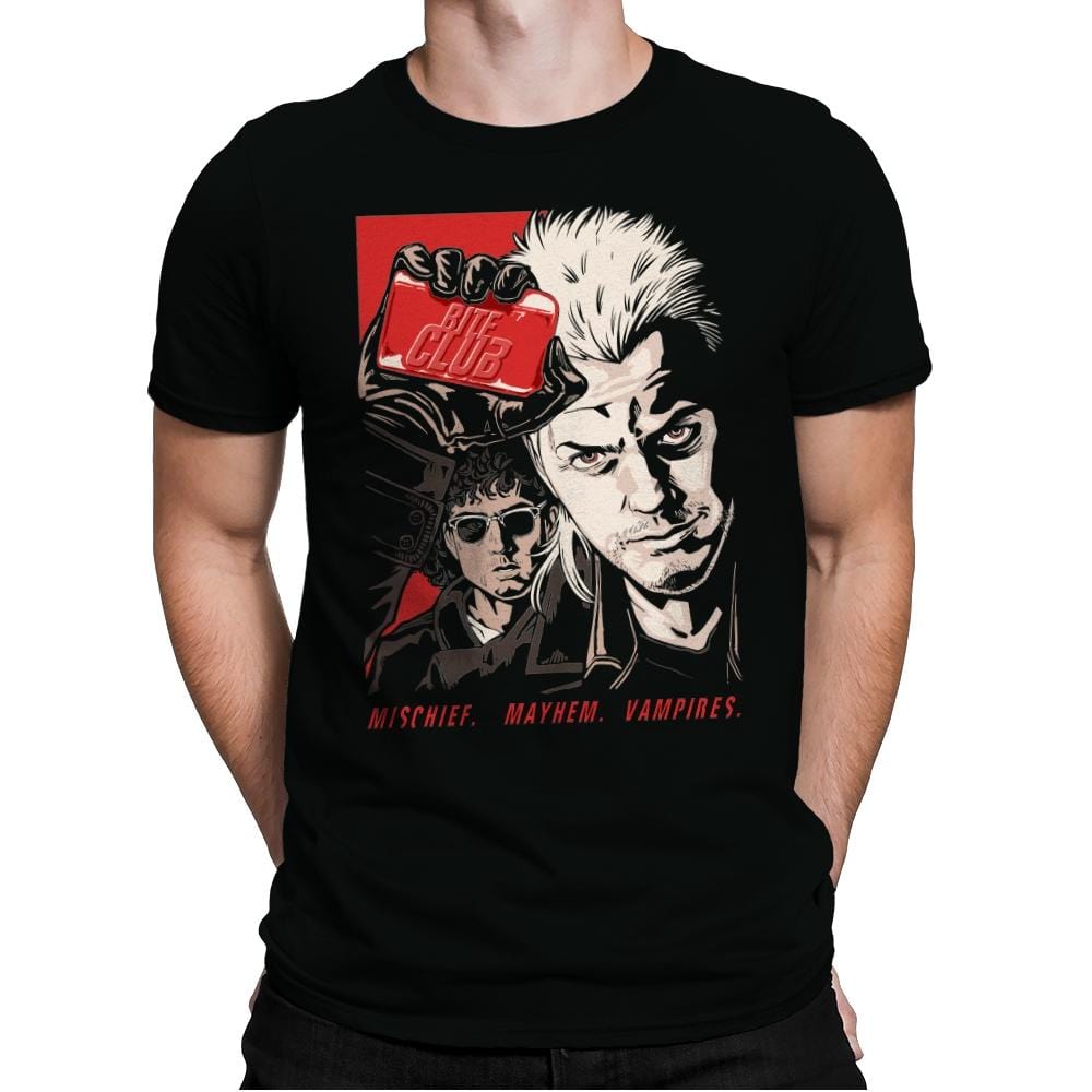 Bite Club - Mens Premium T-Shirts RIPT Apparel Small / Black