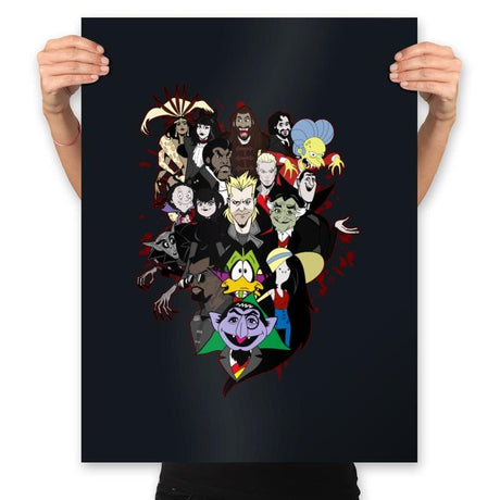 Bite Club - Prints Posters RIPT Apparel 18x24 / Black