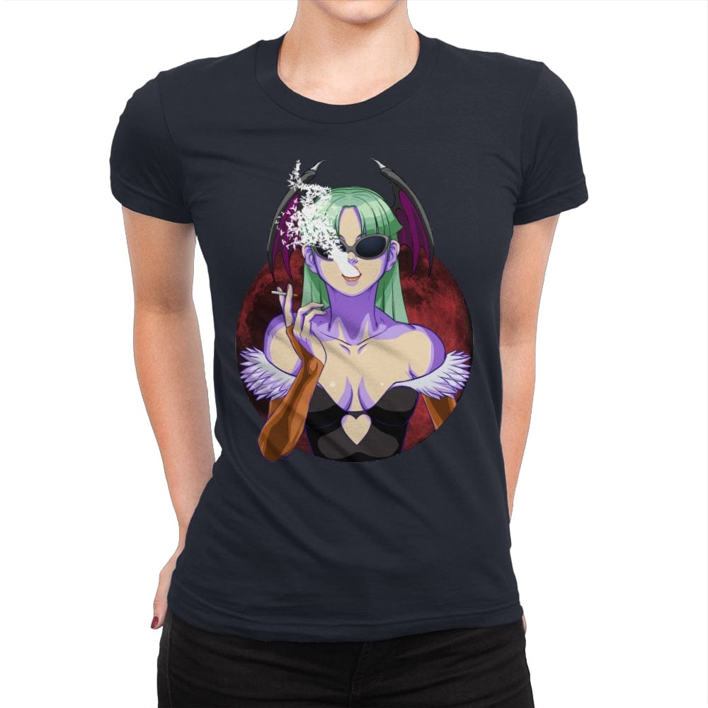 Bite Club - Womens Premium T-Shirts RIPT Apparel Small / Midnight Navy
