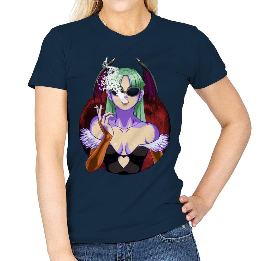 Bite Club - Womens T-Shirts RIPT Apparel Small / Navy