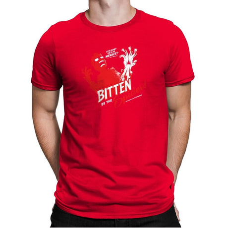 Bitten by the Spider Exclusive - Mens Premium T-Shirts RIPT Apparel Small / Red