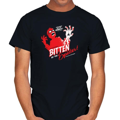 Bitten by the Spider Exclusive - Mens T-Shirts RIPT Apparel Small / Black