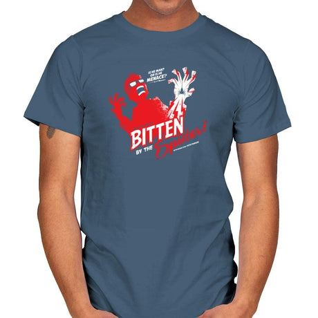 Bitten by the Spider Exclusive - Mens T-Shirts RIPT Apparel Small / Indigo Blue